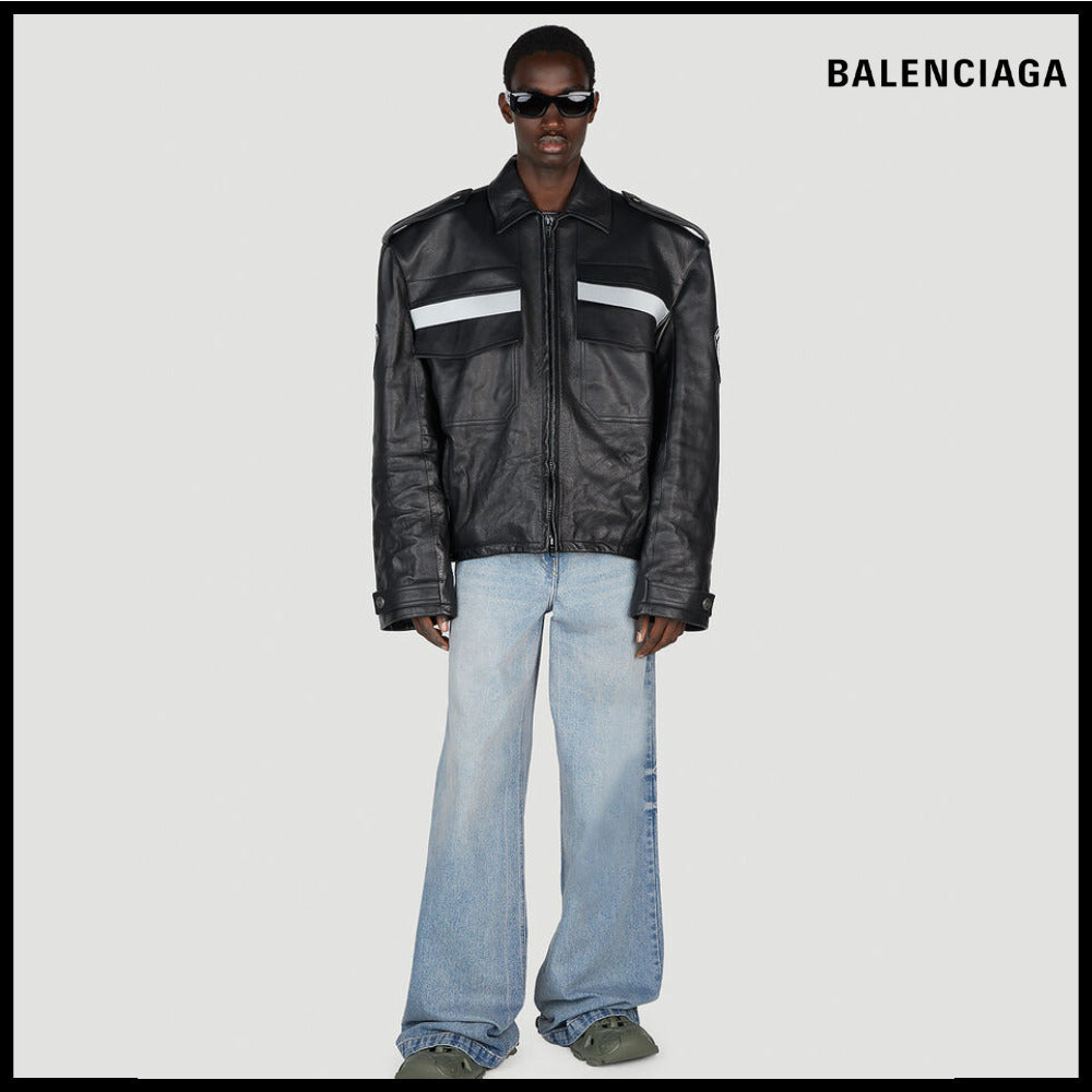 【BALENCIAGA】Paris Uniform Jacket Black
