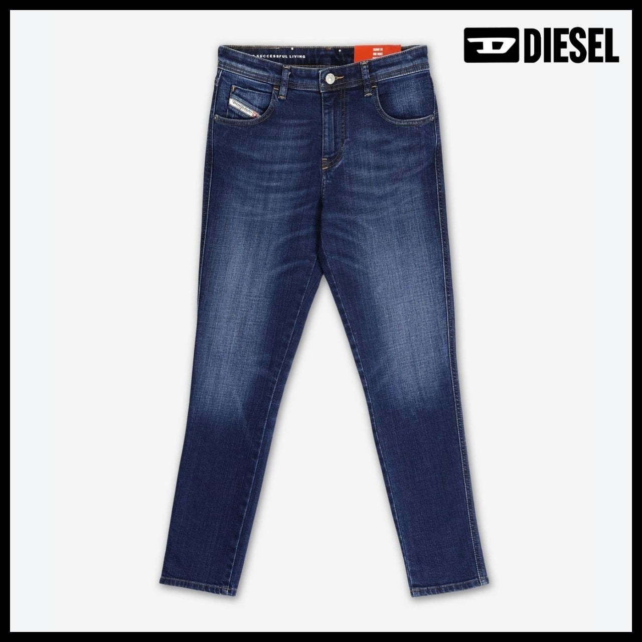 【DIESEL】2015 Babila L30 Denim Pants - Dark Blue