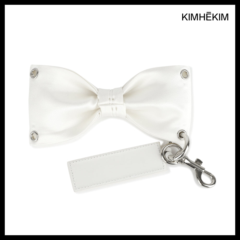 【kimhekim】Monroe Logo Key Ring White