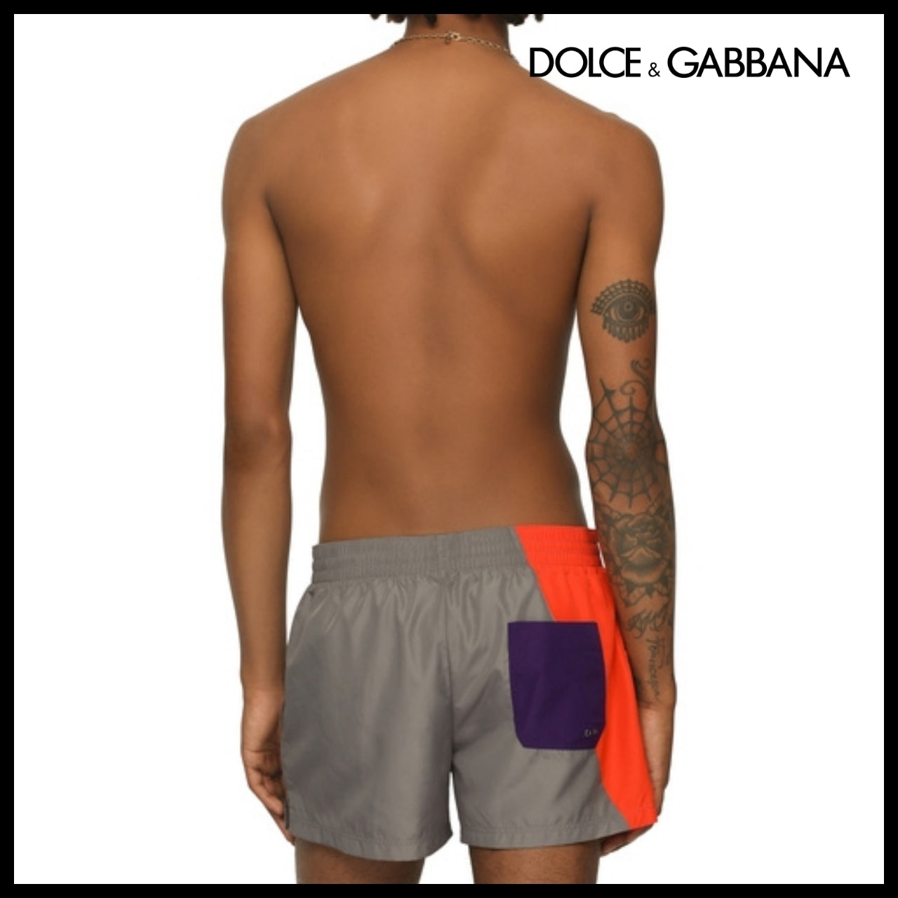 【Dolce & Gabbana】TWO-PACK SOLID & PRINT STRETCH COTTON