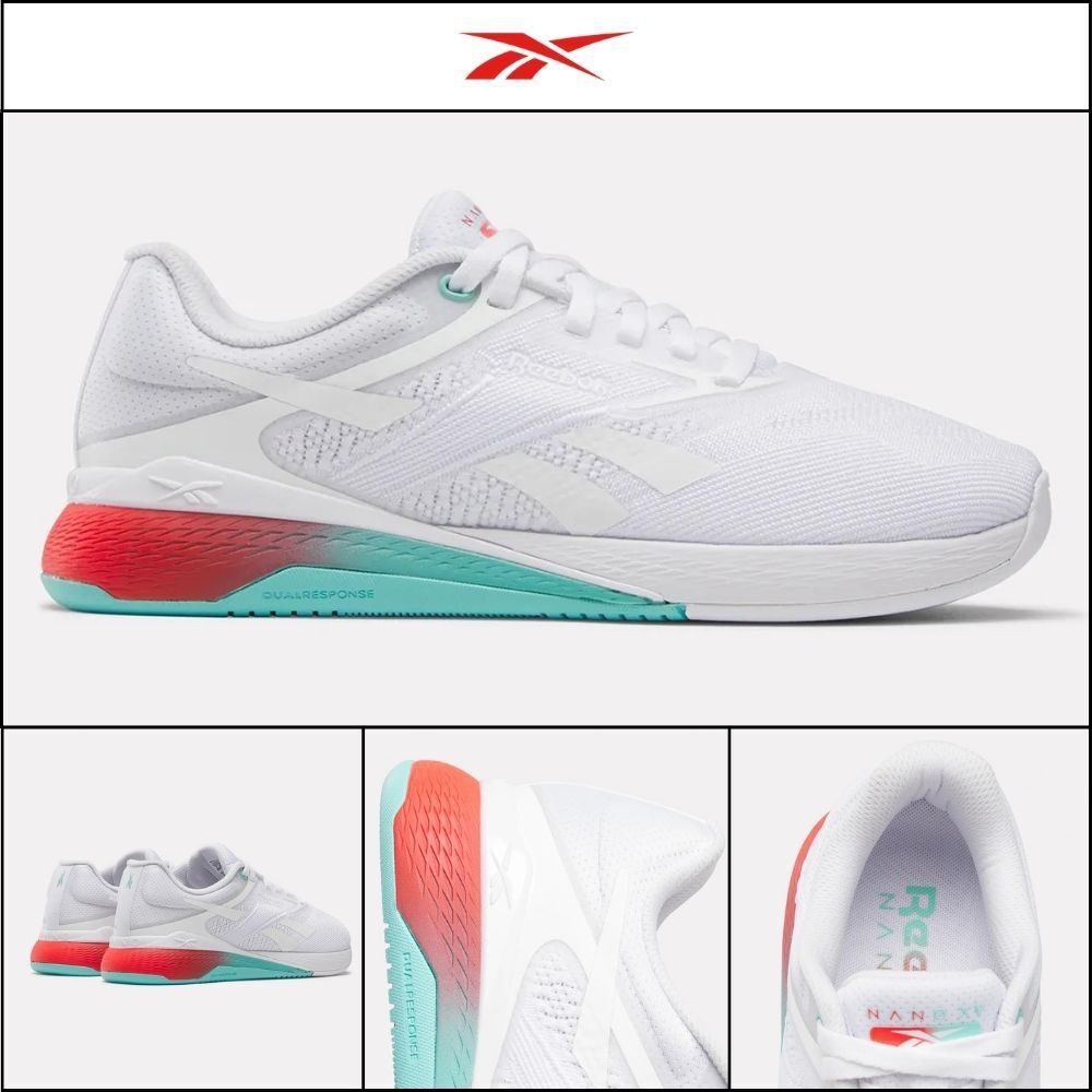 【Reebok】Nano X5 W - White Red