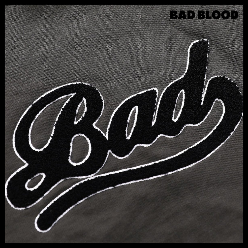 【BADBLOOD】Bad Applique Hoodie 3 Colors