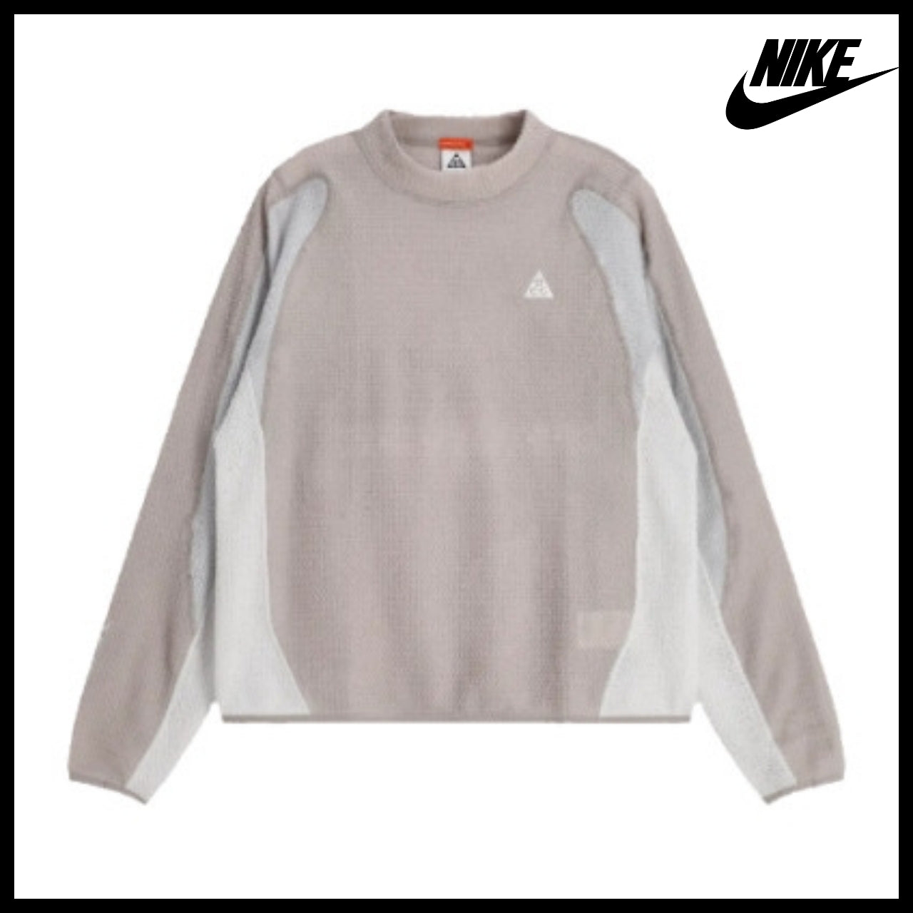 【Nike ACG】 Wolf Lichen Polartec Crew Sweatshirt