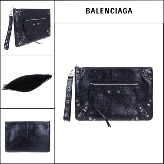 【正規品】BALENCIAGA Le Cagole Pouch Large Black