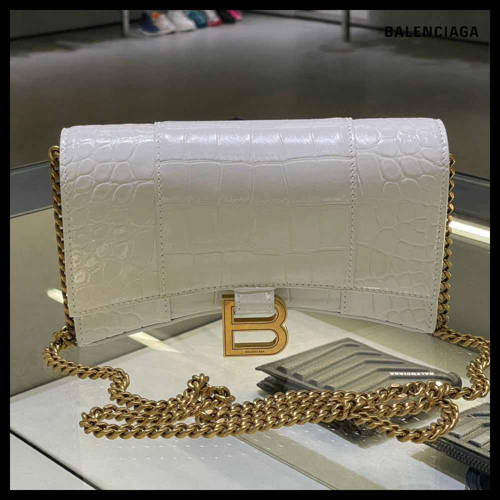 ★BALENCIAGAアウトレットセール★Wallet Chain Crossbody Bag