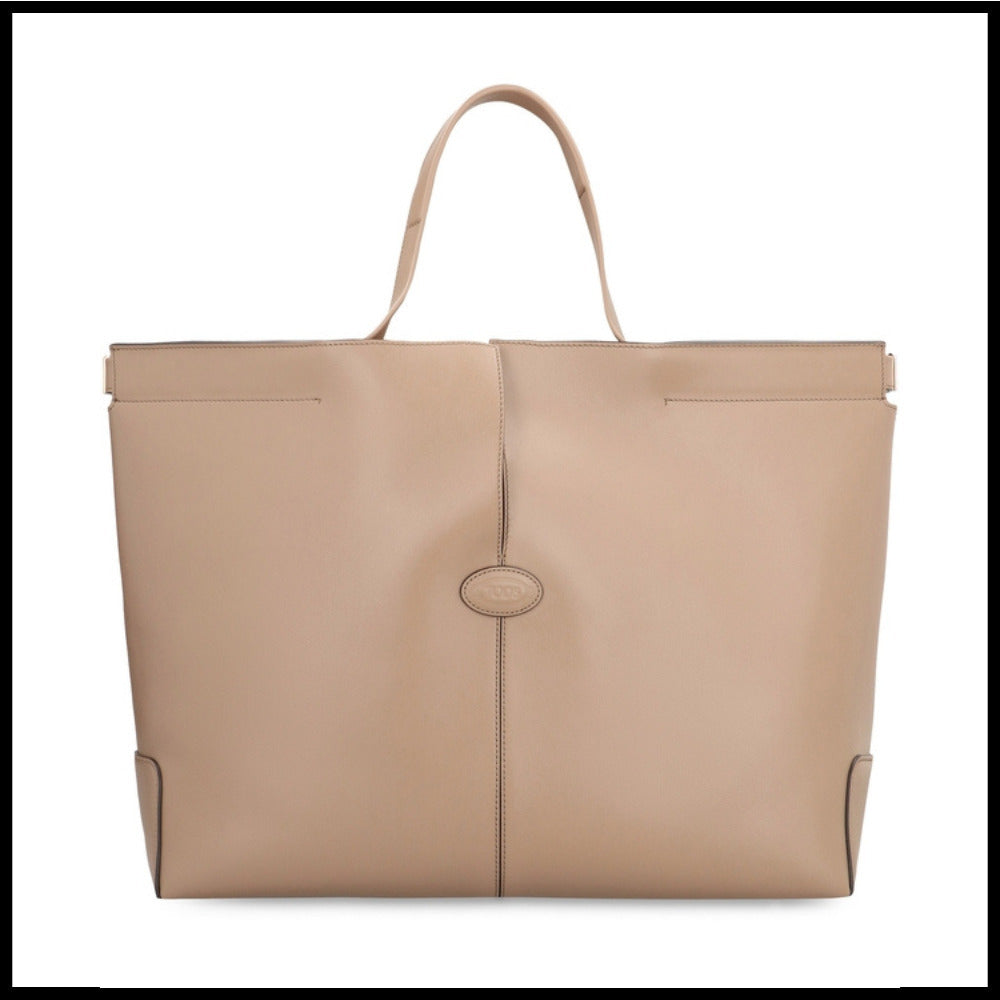 【TOD'S】Leather Medium Tote Bag