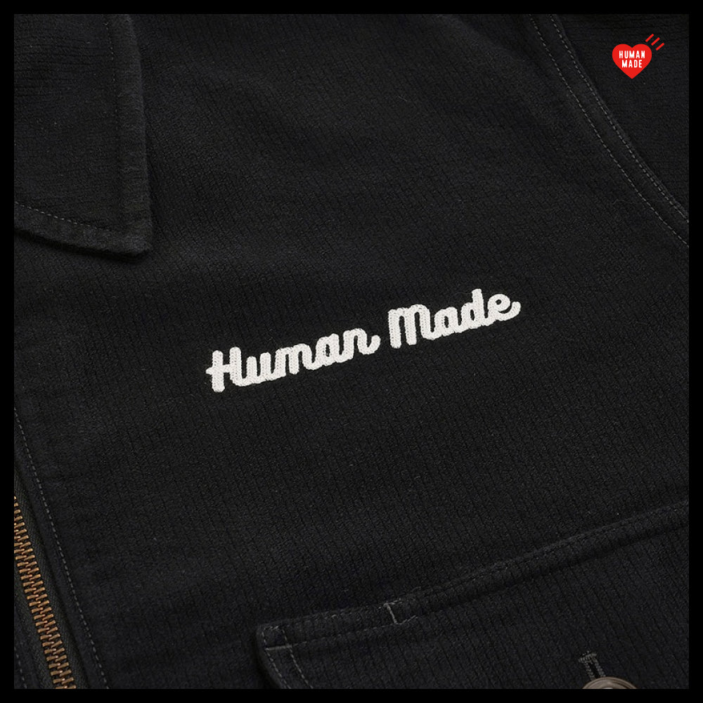 【HUMAN MADE】FW25 Men Zip Up Work Jacket