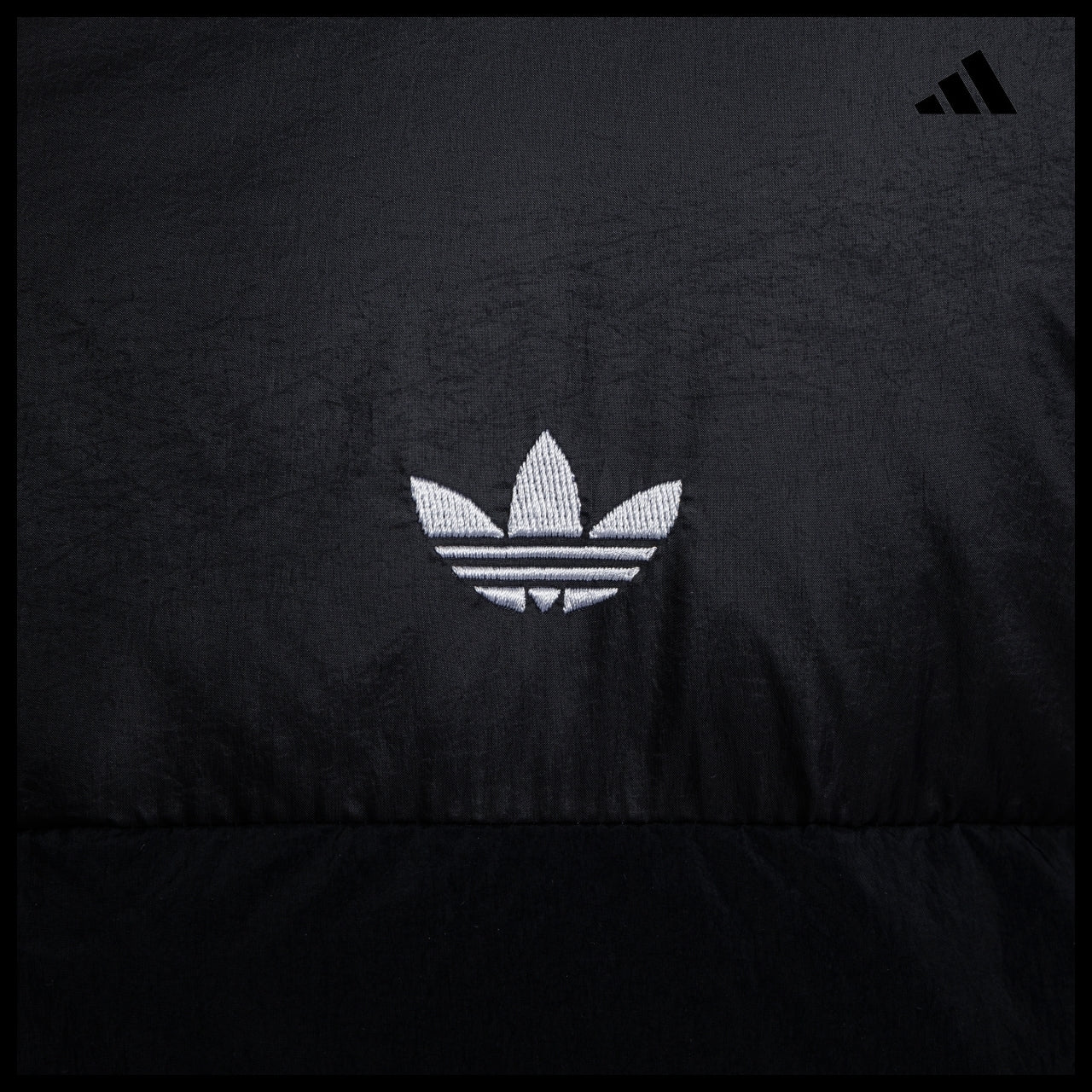 【ADIDAS】3S Puffer Jacket Black