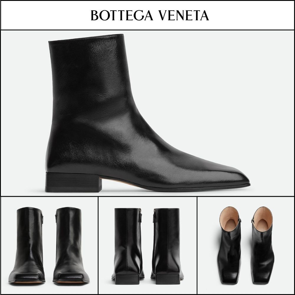 【BOTTEGA VENETA】Gym Ankle Boots Black