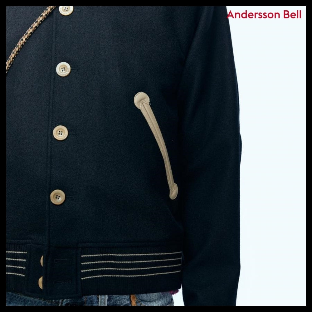 【ANDERSSON BELL】バーシティ カーディガン ジャケット
