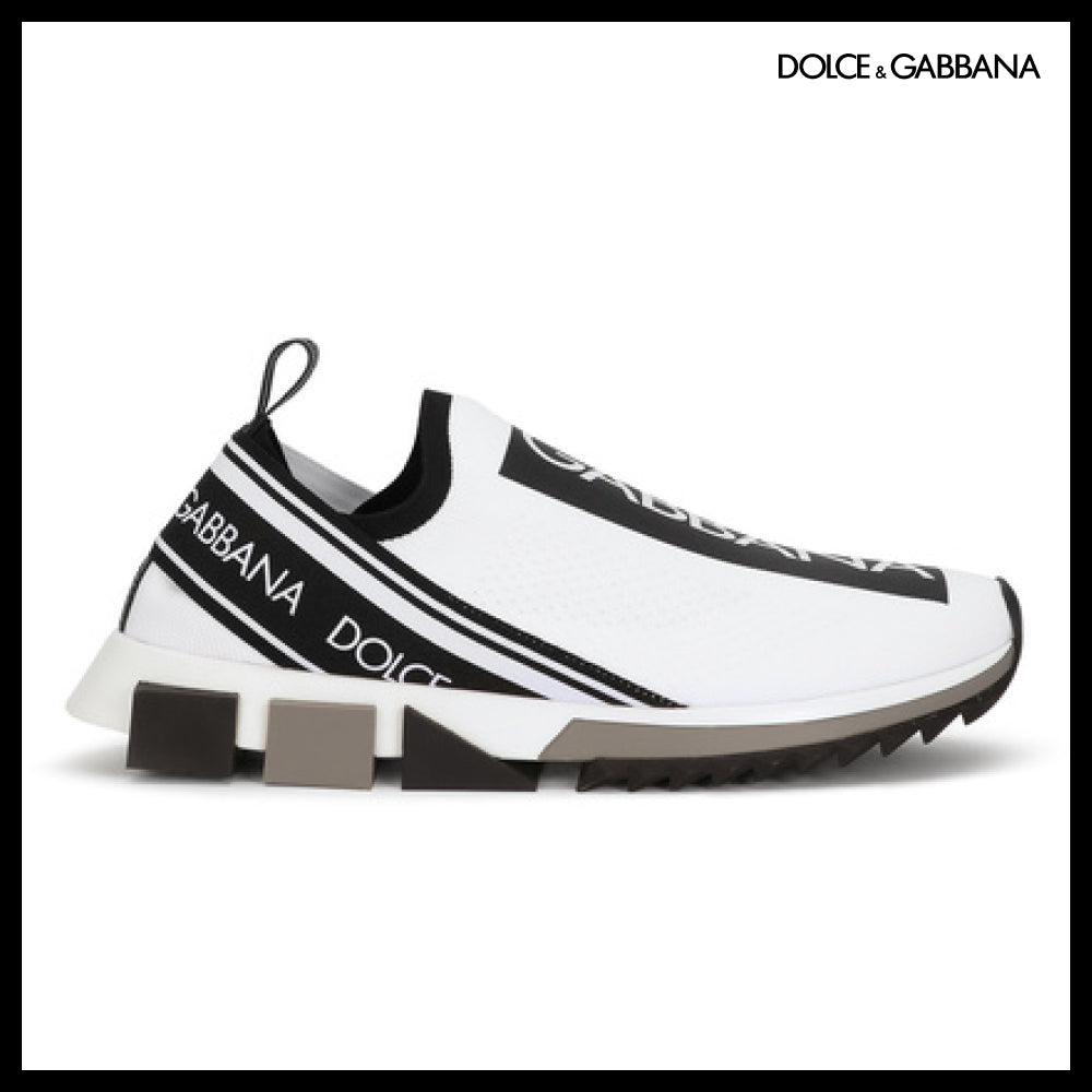 【Dolce & Gabbana】FABRIC SNEAKERS BLACK / WHITE