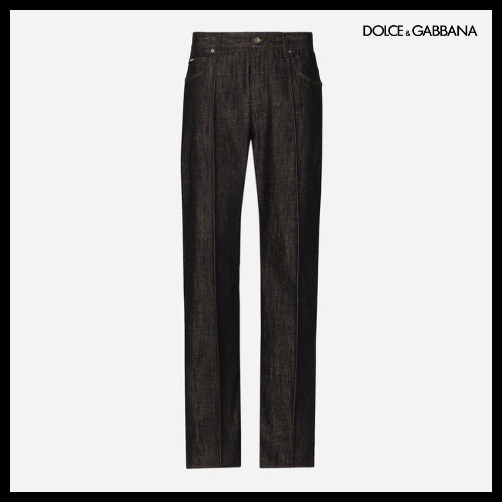 ★Dolce&Gabbanaアウトレットセール★BLUE OVERSIZE DENIM JEANS
