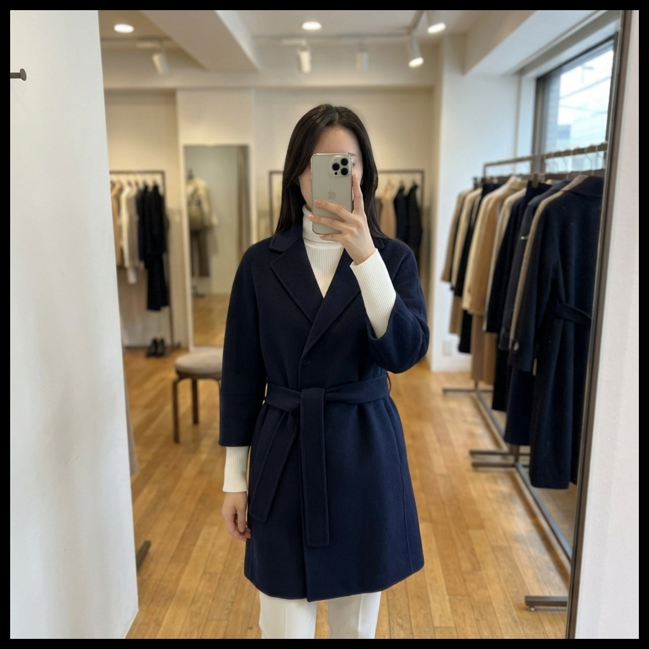 【MAX MARA】Arona Virgin Wool Coat