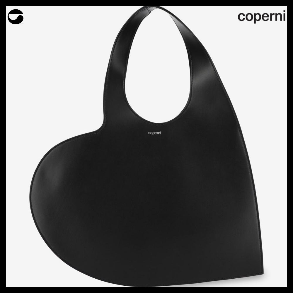 【Coperni】Heart Tote Bag Black
