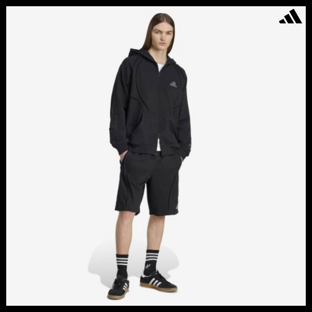 【ADIDAS】 Adilenium Teamgeist Hoodie Streetwear Oversized