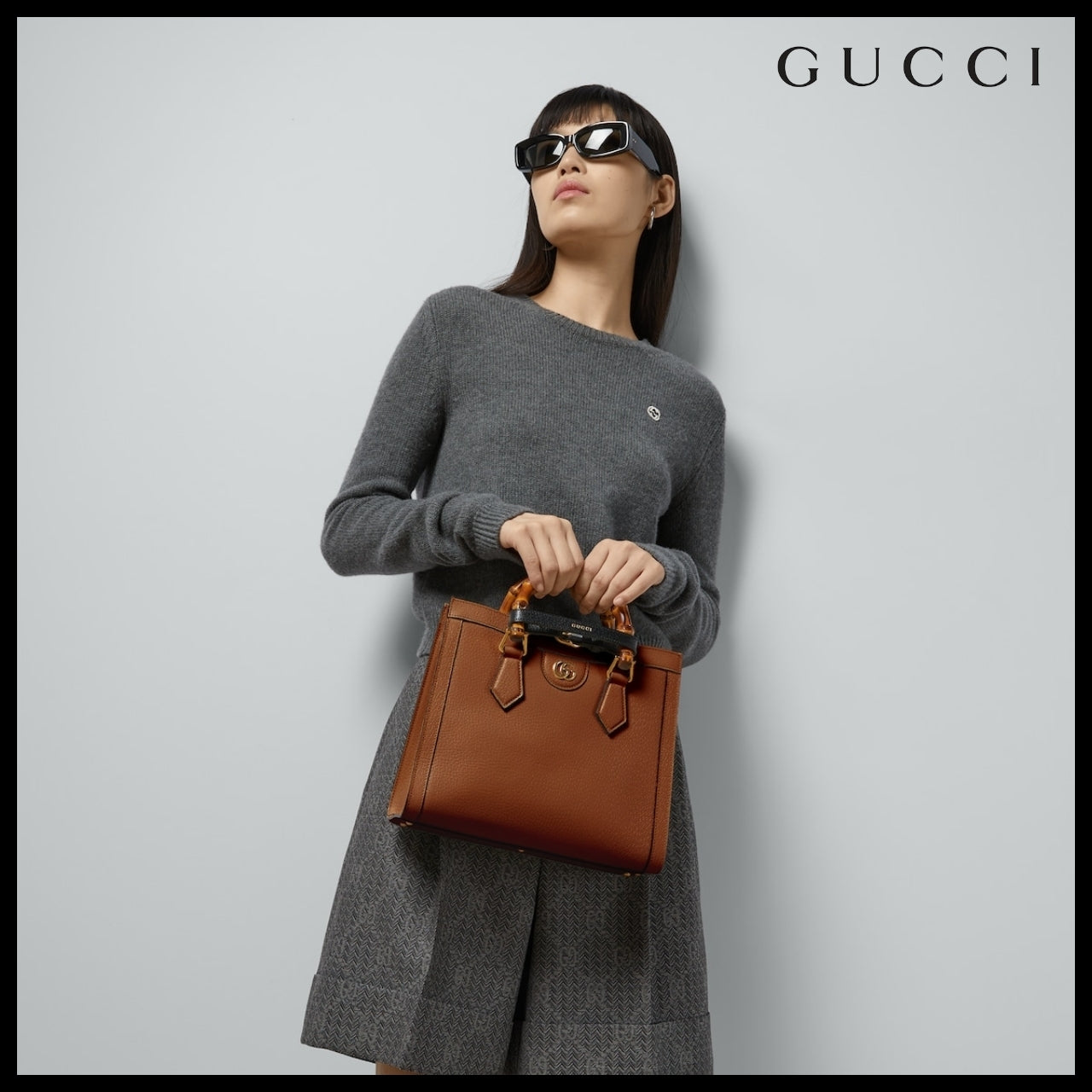 【GUCCI】Diana Medium Tote Bag