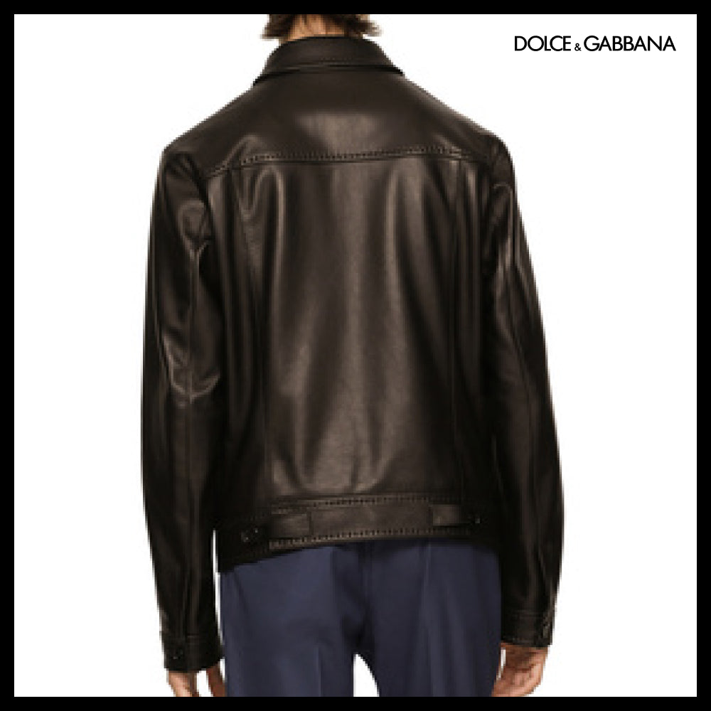 ★Dolce&Gabbanaアウトレット セール ★Plonge Lambskin Jacket