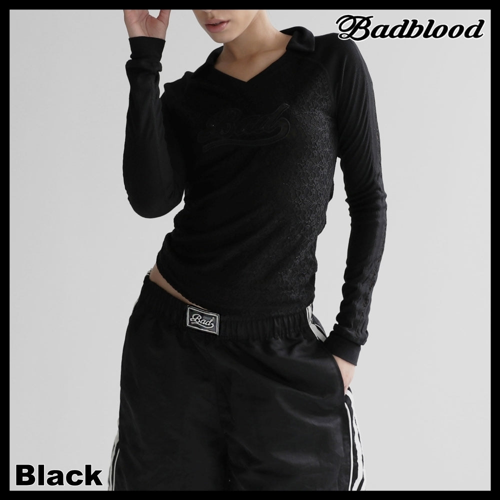 【BADBLOOD】Barbara Boot-cut Pants 2 COLORS