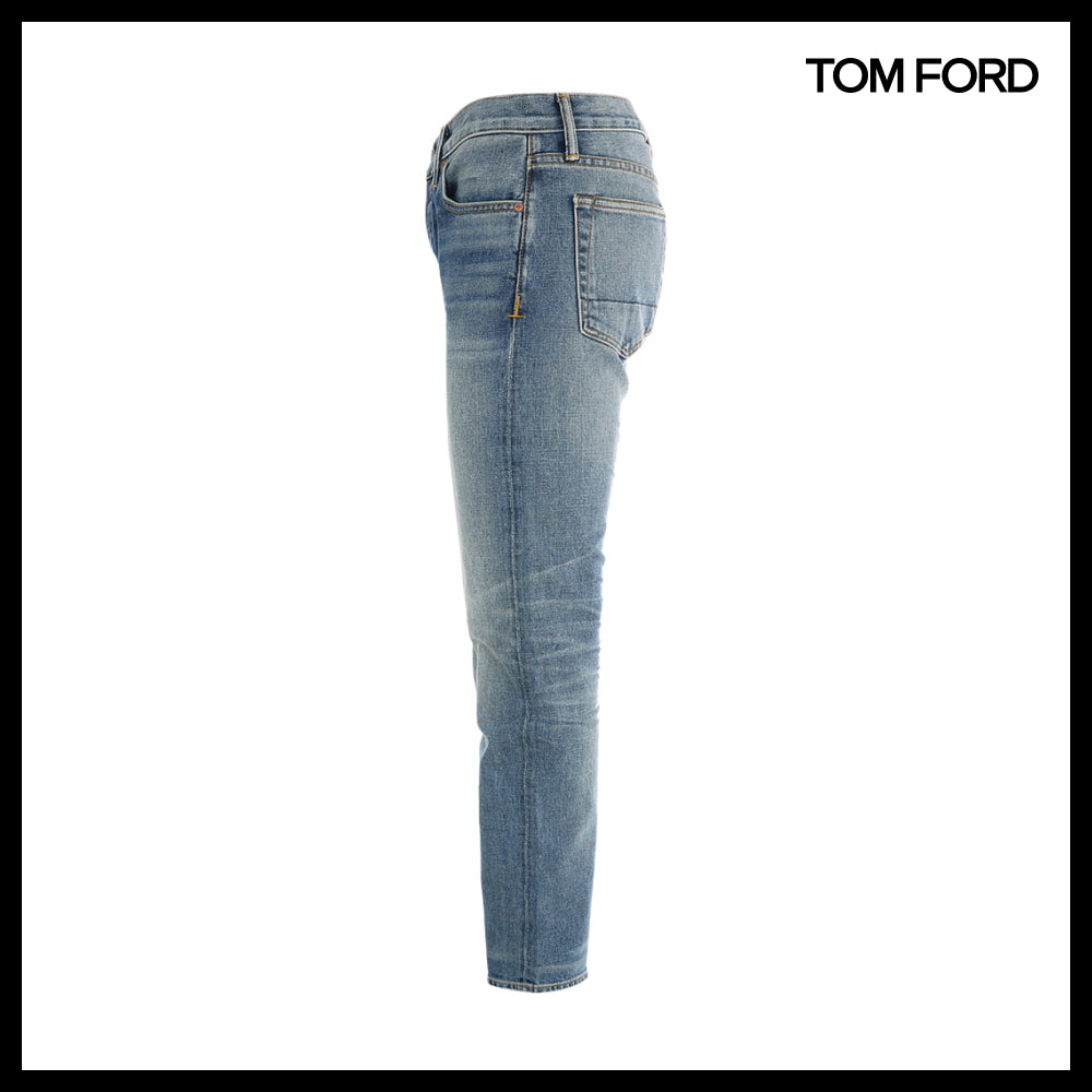 【Tom Ford】Slim-Fit Denim Pants