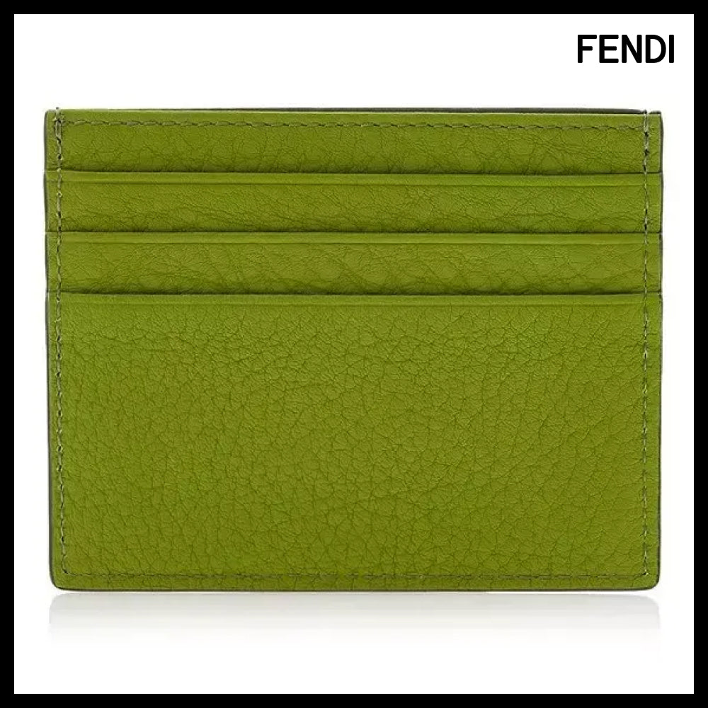 【Fendi】Men's Baguette Card Case Luxury Compact