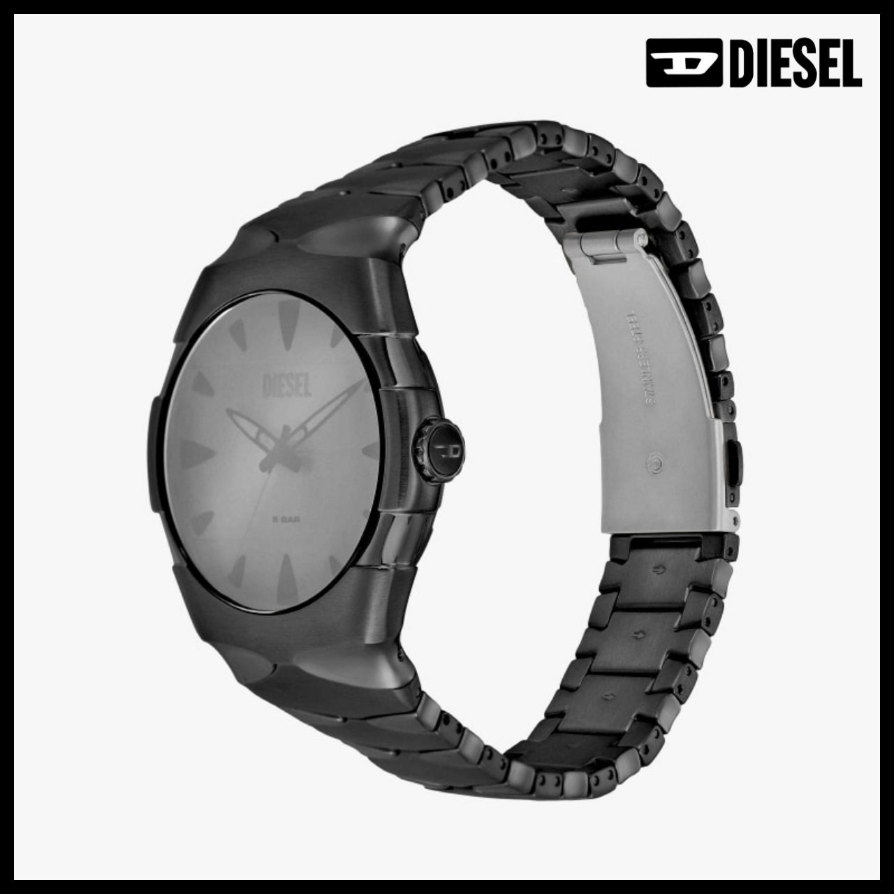 【DIESEL】D-Sruptor Men’s Metal Watch