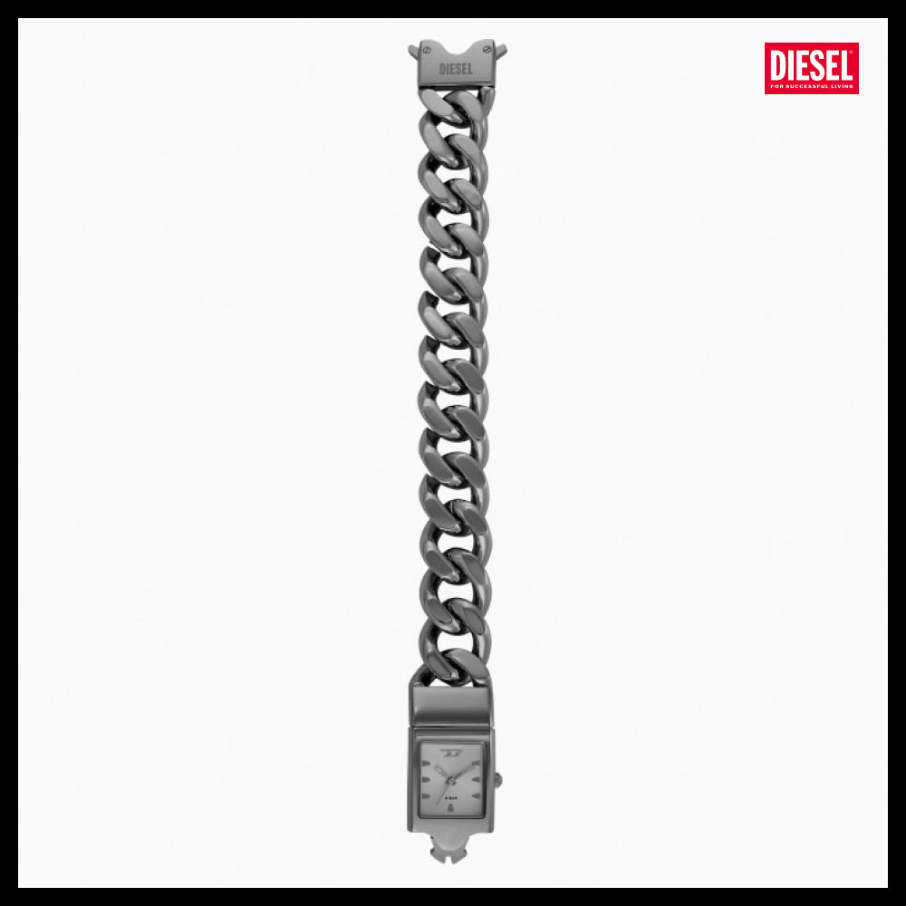 【DIESEL】DZ2227 Closer Square Women’s Metal Watch