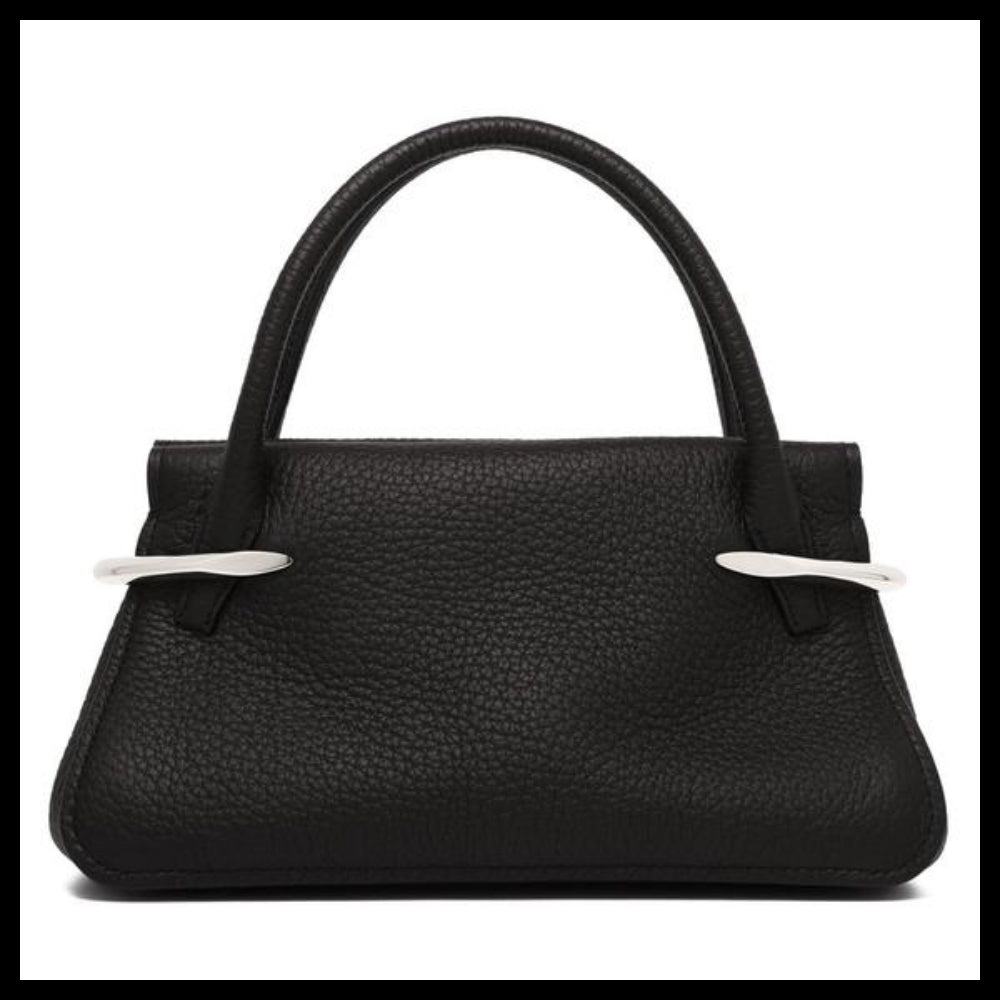 【GIVENCHY】Black Leather Tote Bag