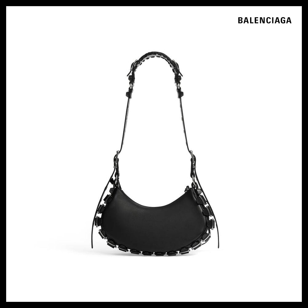 【BALENCIAGA】Le Cagole XS Shoulder Bag With Buckles Black