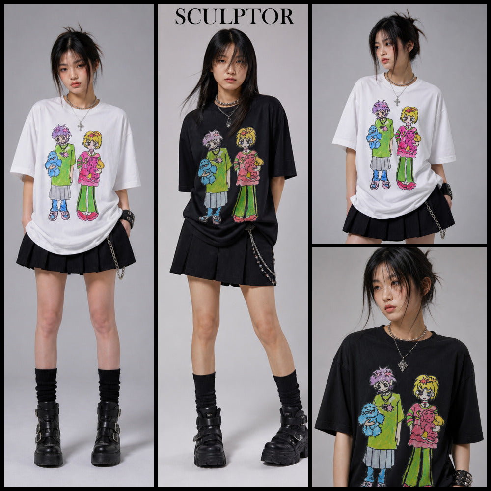 【NICE GHOST CLUB】GHOST SOUL GIRL BIG T-SHIRT 日本未発売