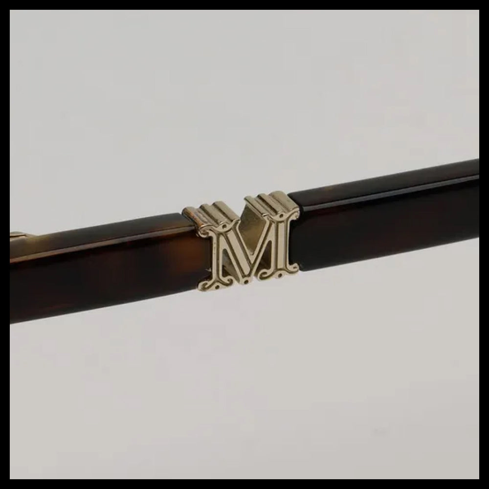 【Max Mara】Leopard Horn-Rimmed Eyeglasses Asian Fit Unisex