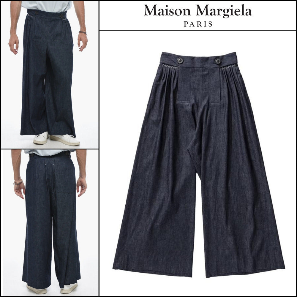 【Maison Margiela】Blue denim pants