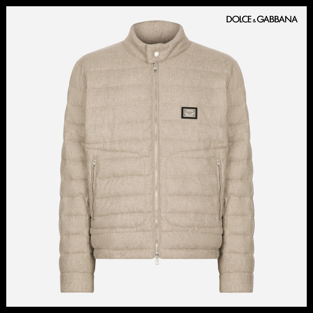【Dolce & Gabbana】QUILTED CASHMERE JACKET