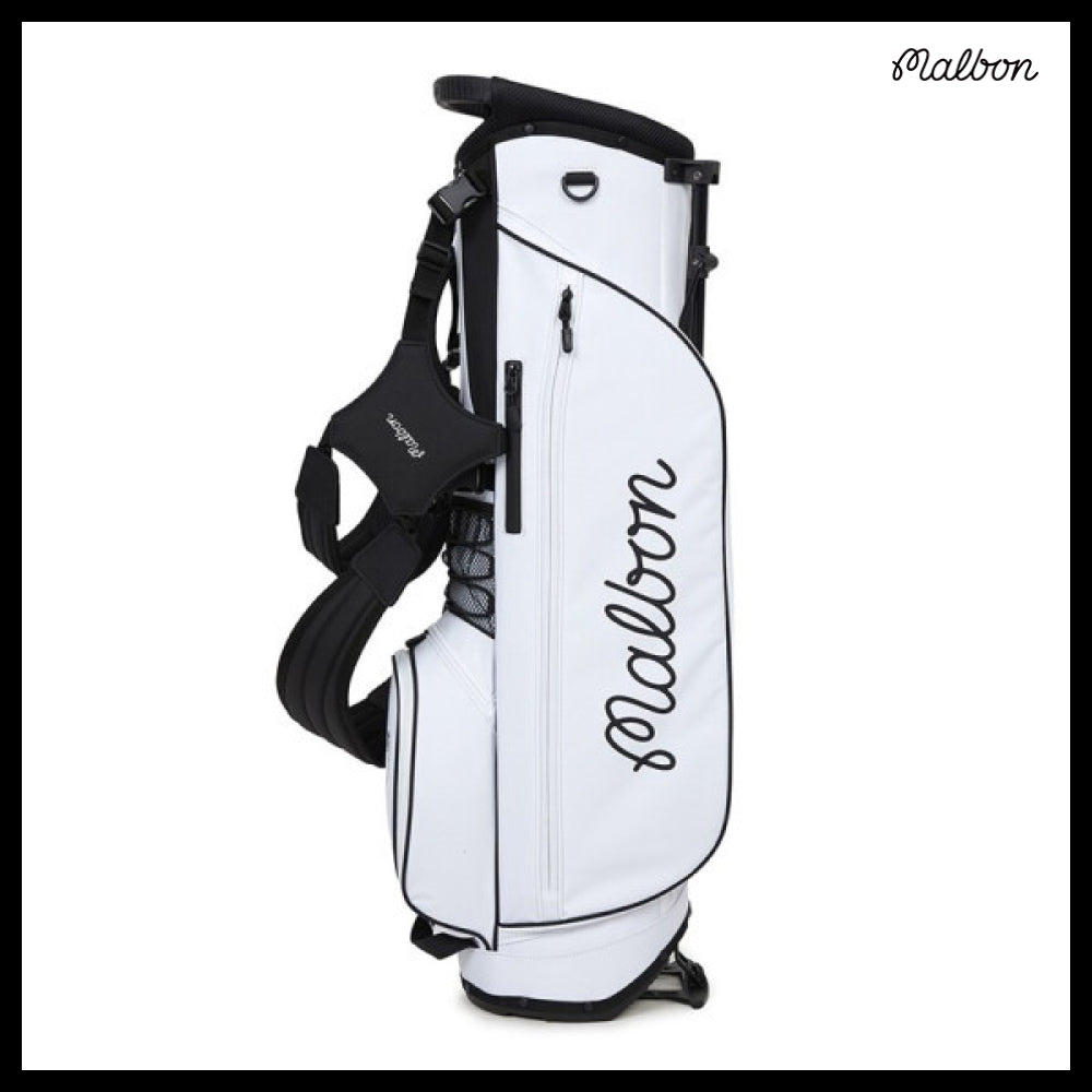 【Malbon Golf】Caddie Bag White