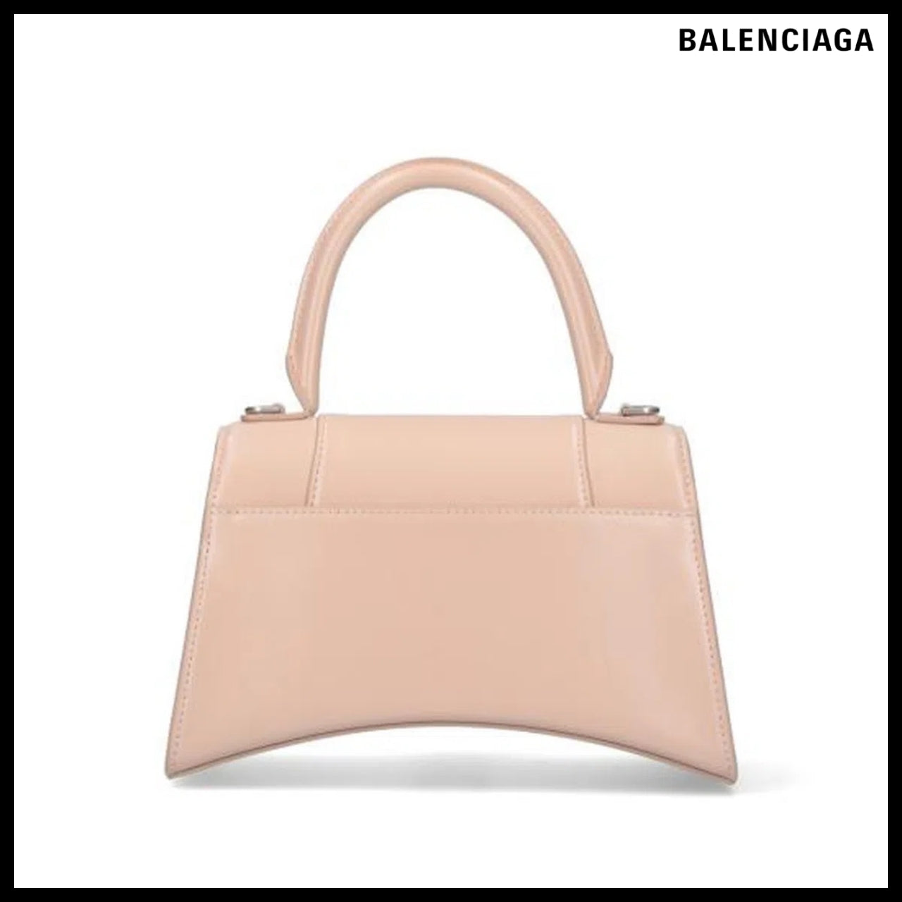 【BALENCIAGA】Hourglass Small Handbag in Beige