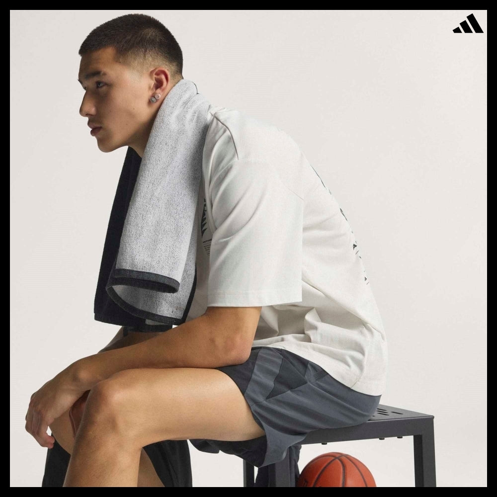 【ADIDAS】 Anthony Edwards Foundation Shorts Carbon
