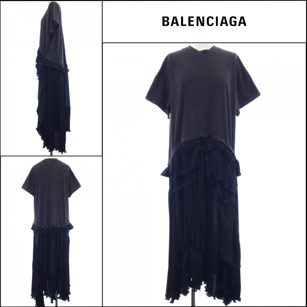 【BALENCIAGA】T-Shirt Dress Black