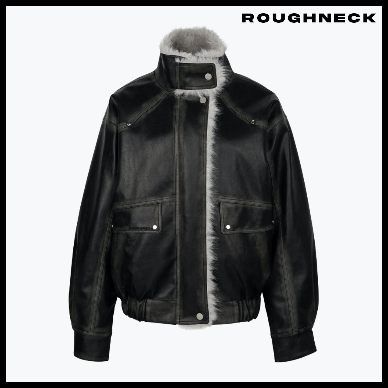 【ROUGHNECK】Washing Leather Mustang Jacket 2 Colors