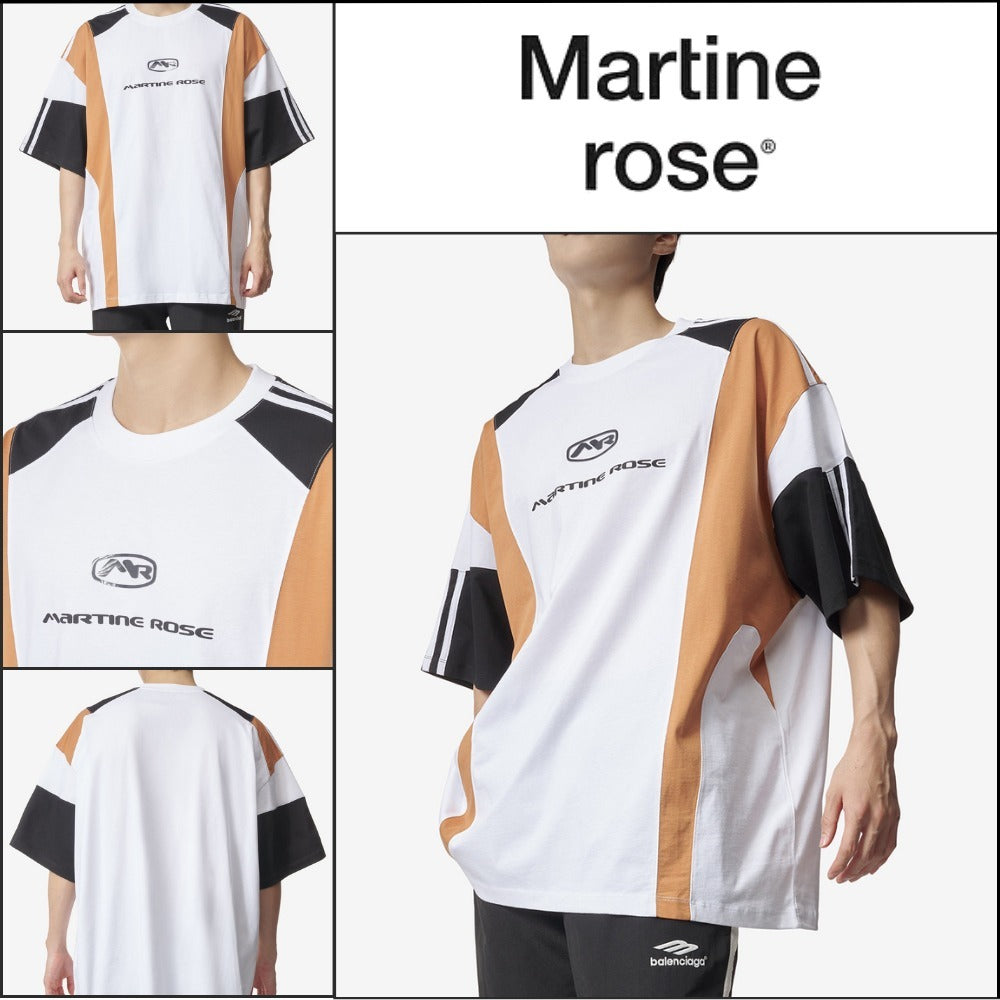 【MARTINE ROSE】LOGO PRINT SHORT SLEEVE T SHIRT
