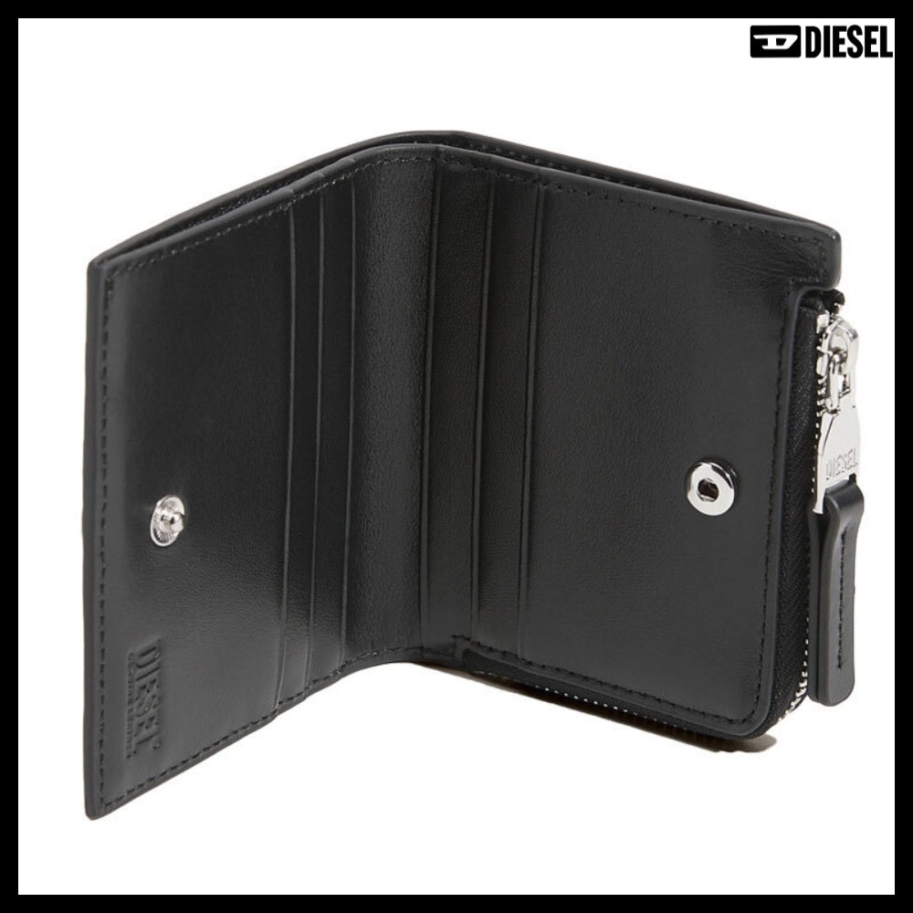 ◆DIESEL◆1DR WALLET BLACK