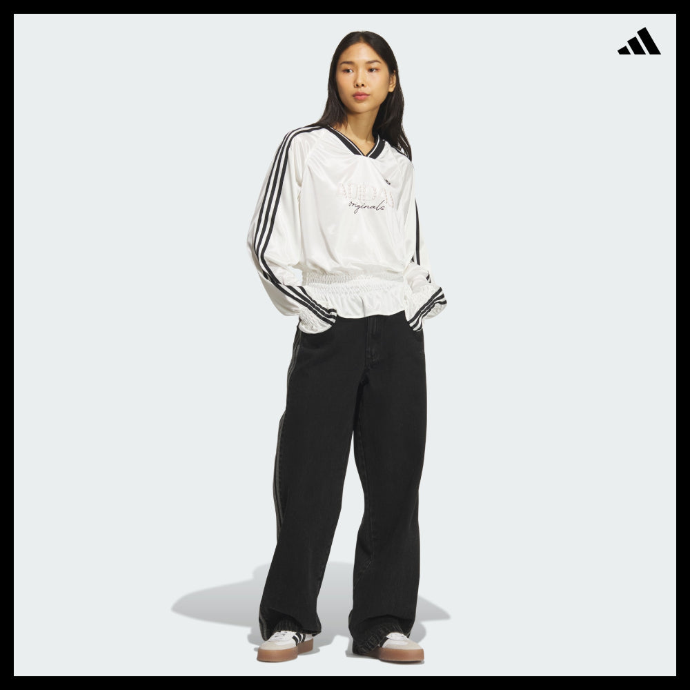 【ADIDAS】Smock Jersey Long Sleeve T-Shirt