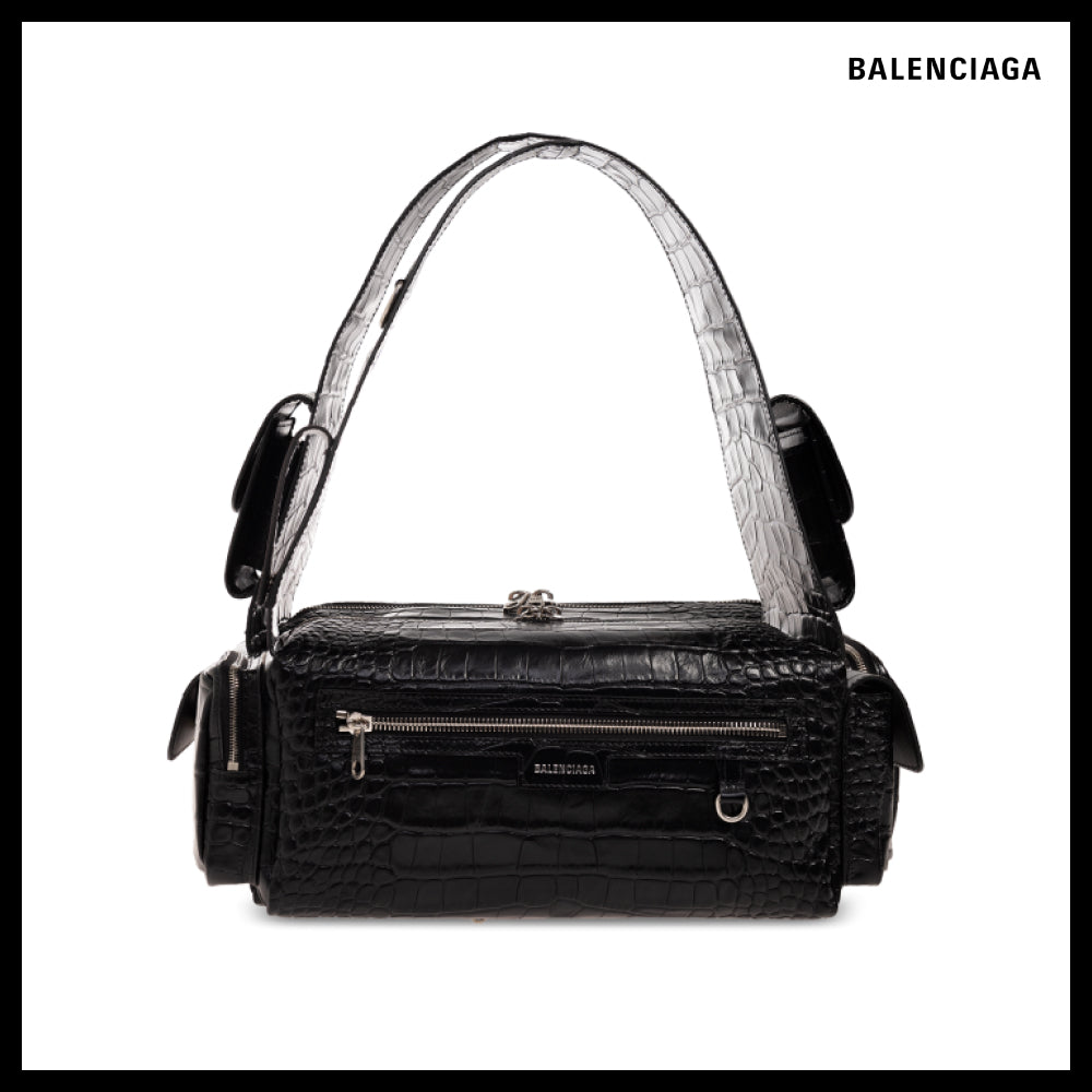 【BALENCIAGA】Superbusy Small Shoulder Bag Black