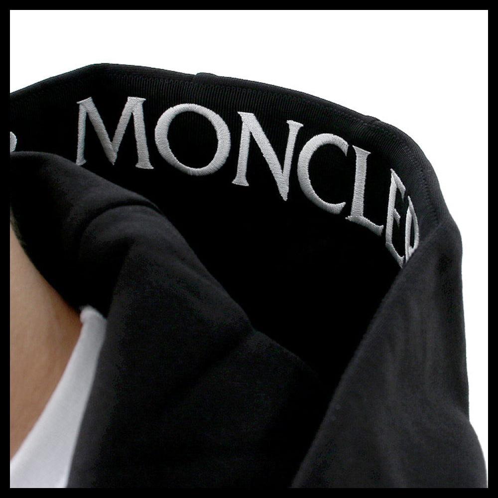 【MONCLER】 Patch Logo Cotton Zip Hoodie