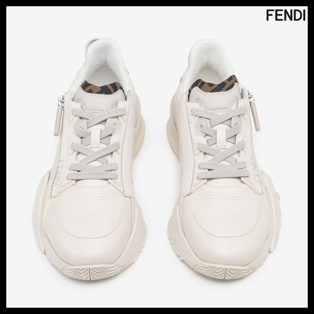 【FENDI】Fendi Flow Sneakers White