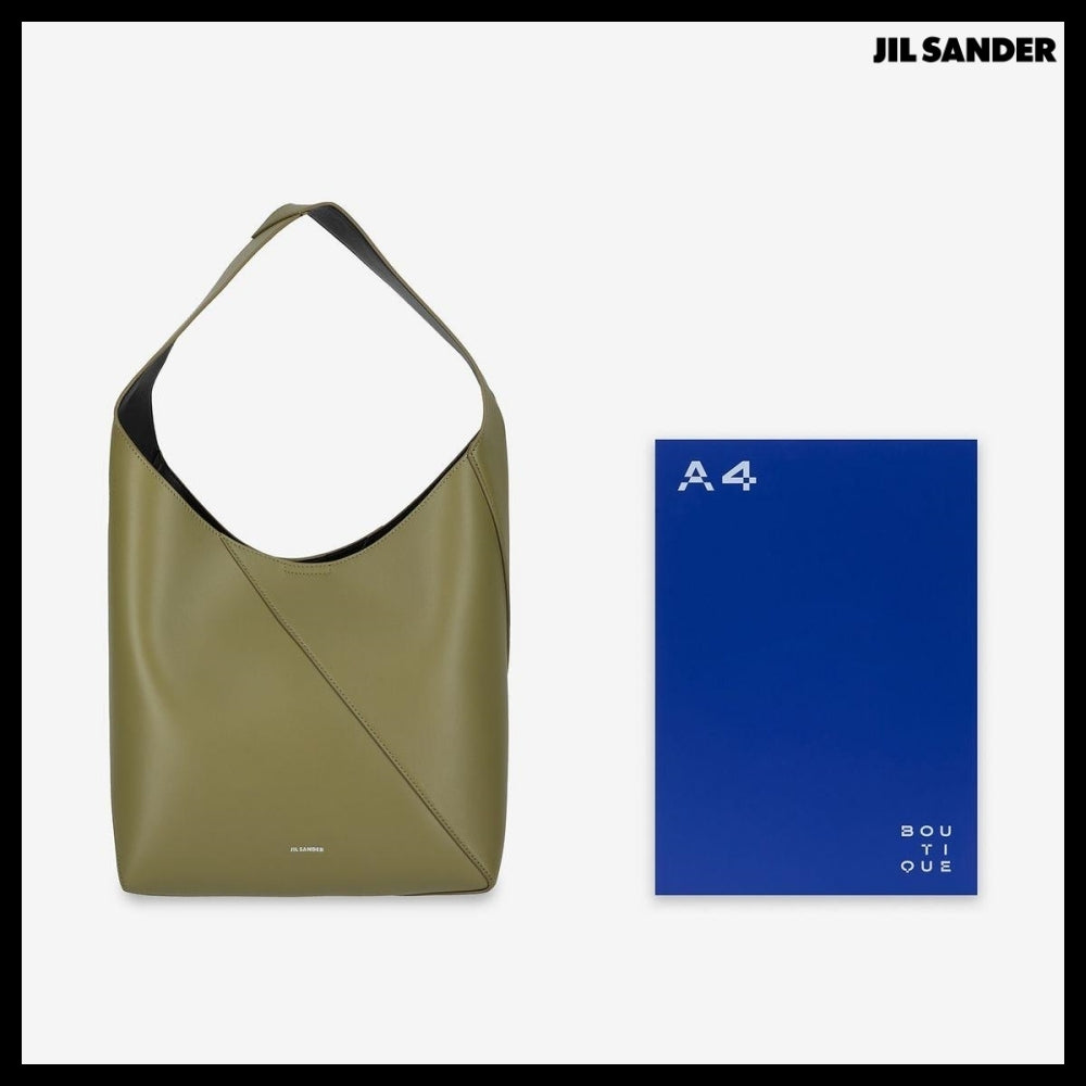 【Jil Sander】Medium Vertigo Tote Bag Sage Green