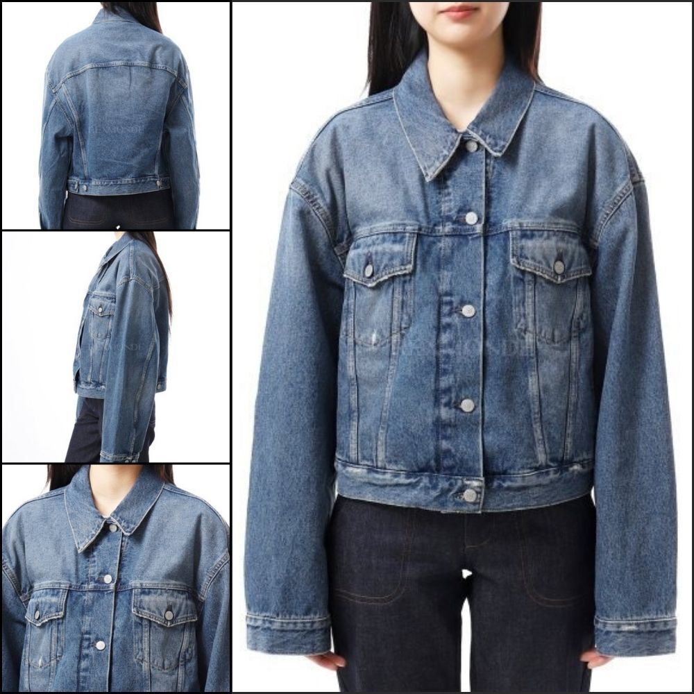 【Acne Studios】Relaxed Fit Denim Jacket