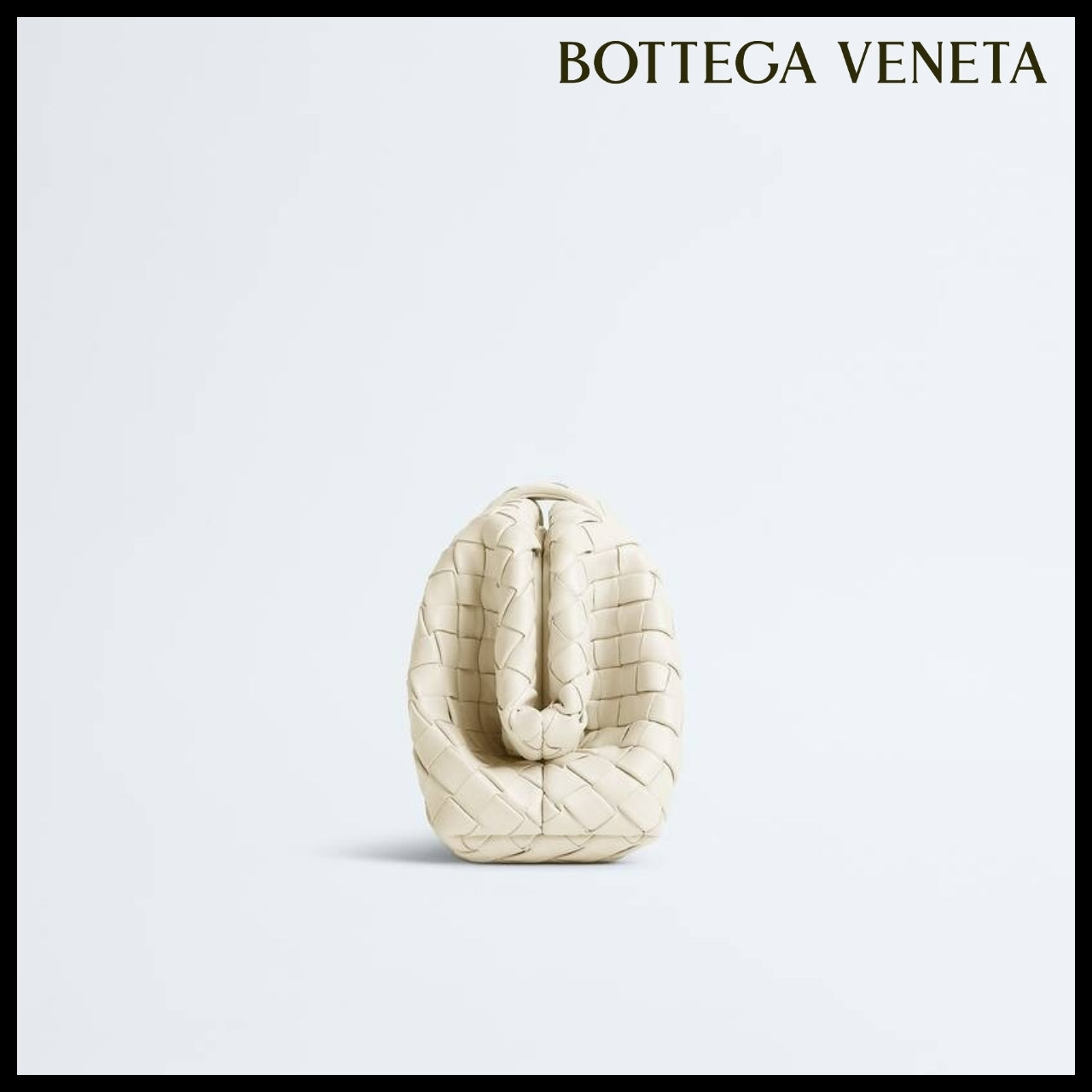 【韓国百貨店 BOTTEGA VENETA】Lauren 1981 Clutch Bag Sea Salt