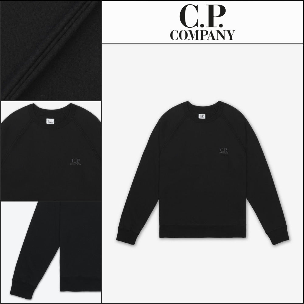 ◆C.P. COMPANY◆ スウェット Sweatshirt Black 裏起毛