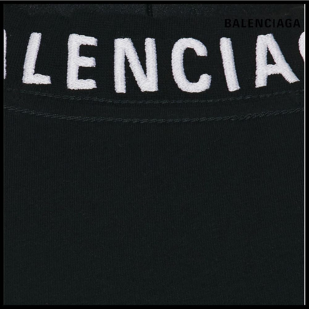 【BALENCIAGA】Medium Fit T-Shirt Black
