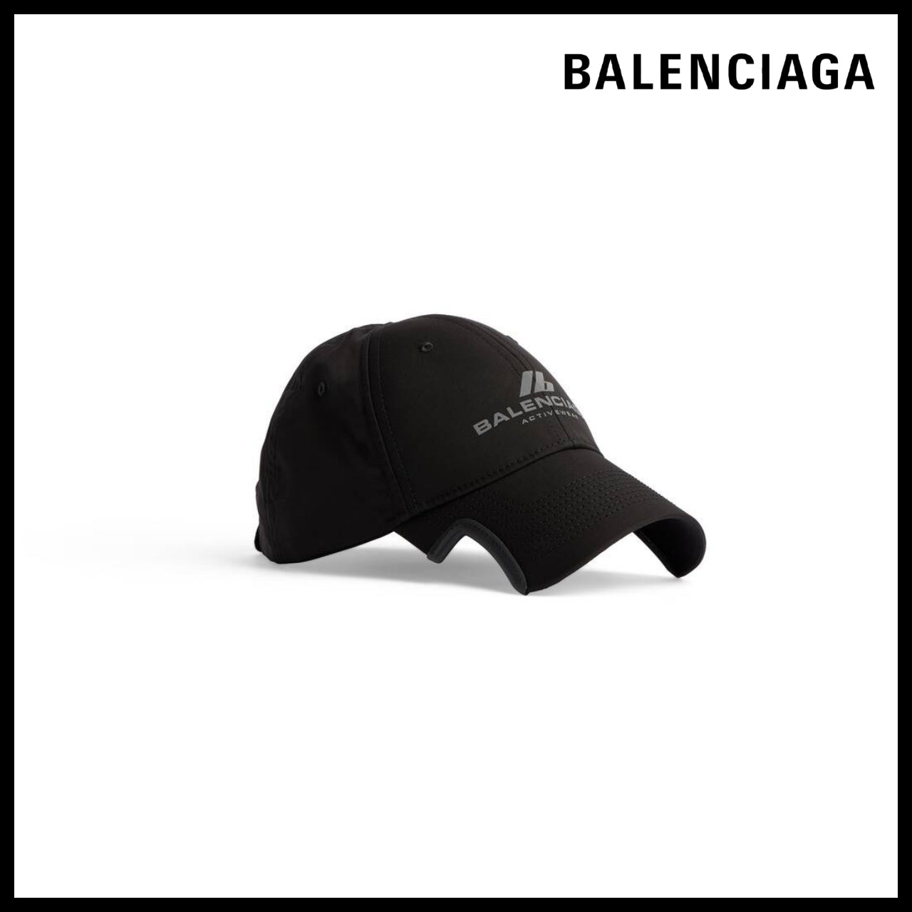 ★BALENCIAGAアウトレット セール ★Activewear Cap in Black