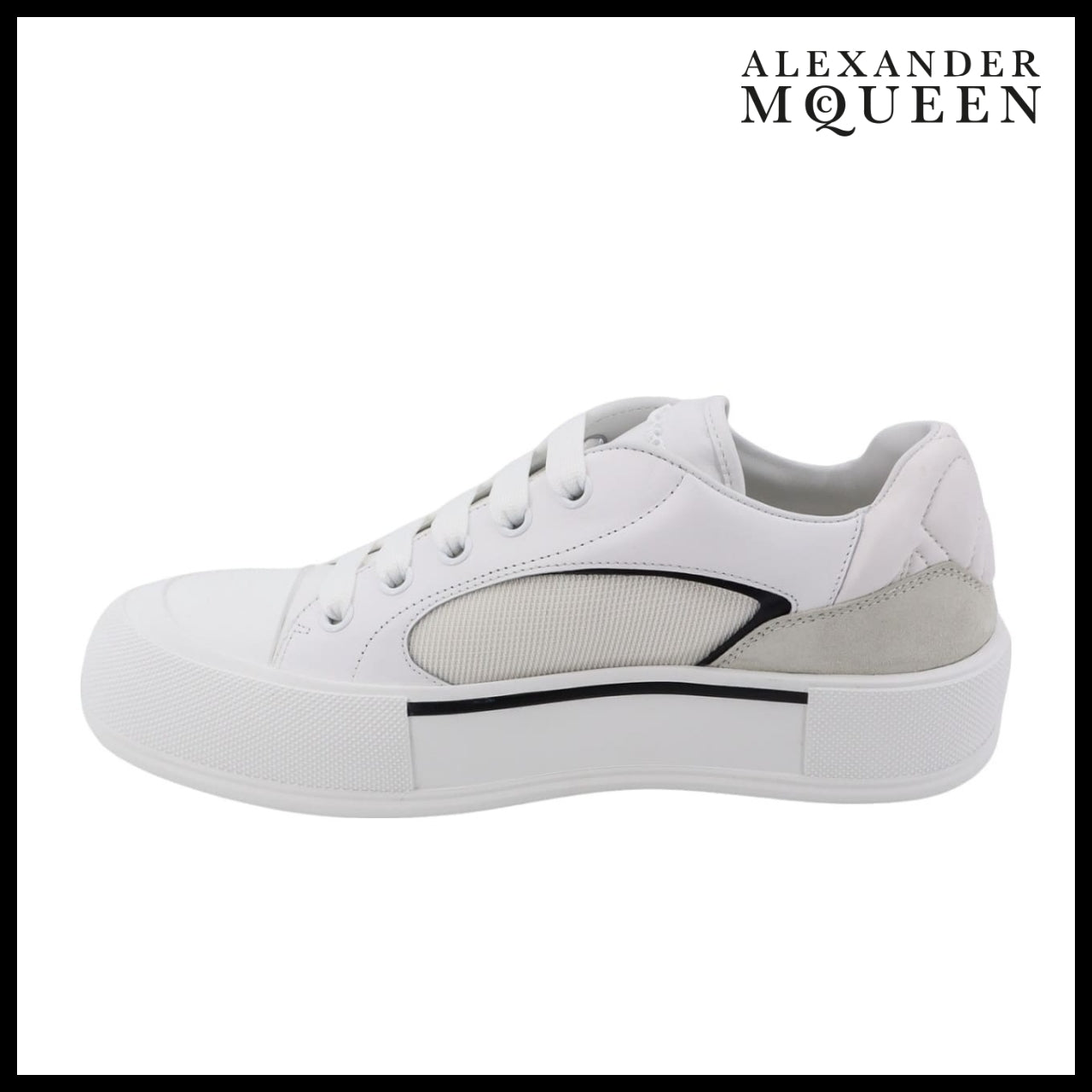 【Alexander Mcqueen】Deck Plimsoll Sneakers